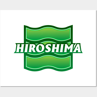 Hiroshima Municipality Japanese Symbol Posters and Art